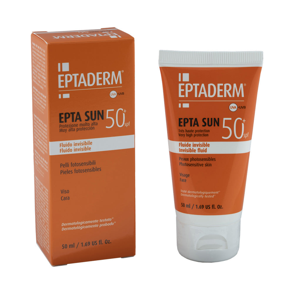 Eptaderm Sun 50+ Ecran Fluide Invisible 40ml nova parapharmacie prix maroc casablanca