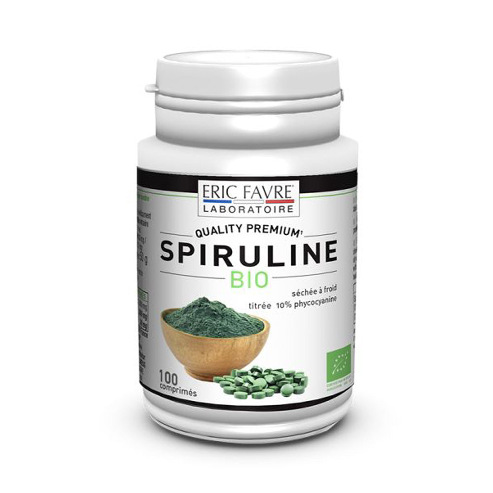 Eric Favre Spiruline Vegan 100 Comprimes nova parapharmacie prix maroc casablanca