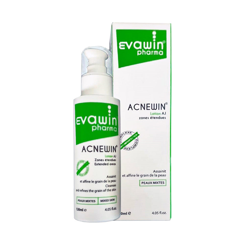 Evawin Pharma Acnewin Lotion Peaux Mixtes 120ml nova parapharmacie prix maroc casablanca