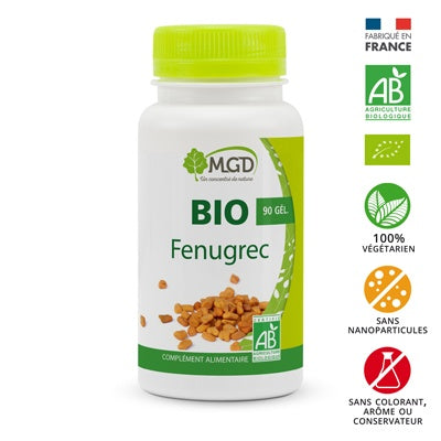 Mgd Nature Fenugrec Bio 90 Gélules