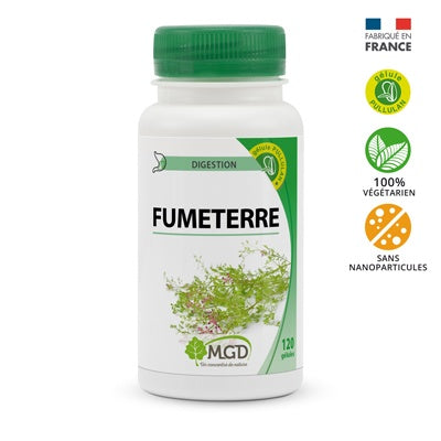 Mgd Fumeterre 120 gélules