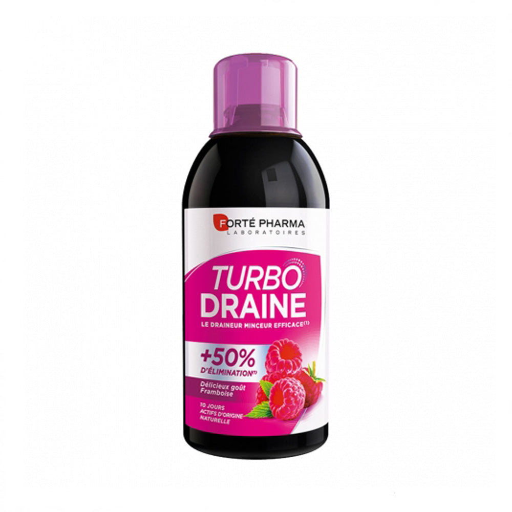 Forté Pharma TurboDraine Framboise 500ml nova parapharmacie prix maroc casablanca