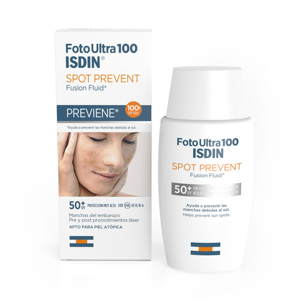 Foto Ultra ISDIN Spot Prevent Fusion Fluid SPF50+ 50ml nova parapharmacie prix maroc casablanca