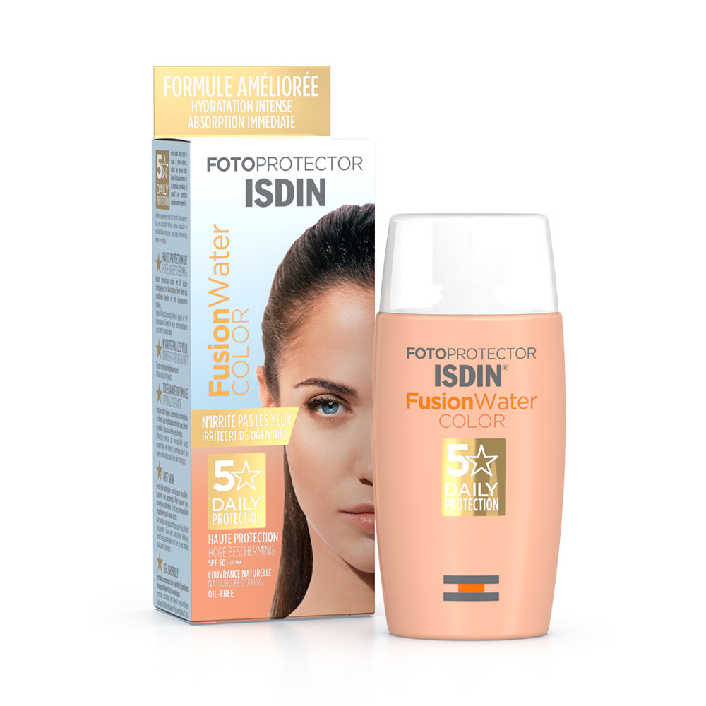 Fotoprotector ISDIN Fusion Water Color SPF50+ 50ml nova parapharmacie prix maroc casablanca