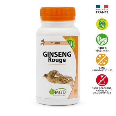 MGD ginseng rouge boite 120 gélules