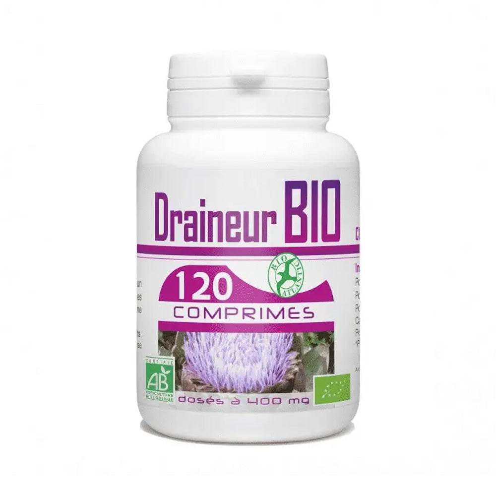 GPH Diffusion Draineur Bio 400mg 120 Comprimés