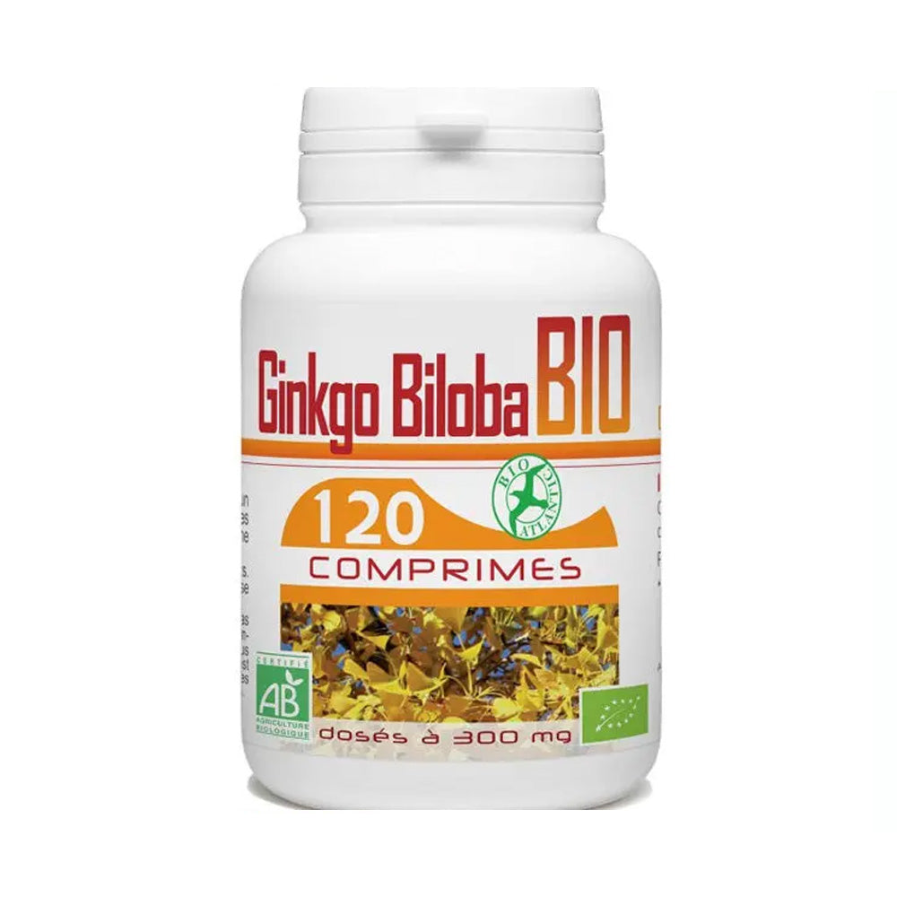 GPH Diffusion Ginkgo Biloba Bio 300mg 120 Comprimes nova parapharmacie prix maroc casablanca