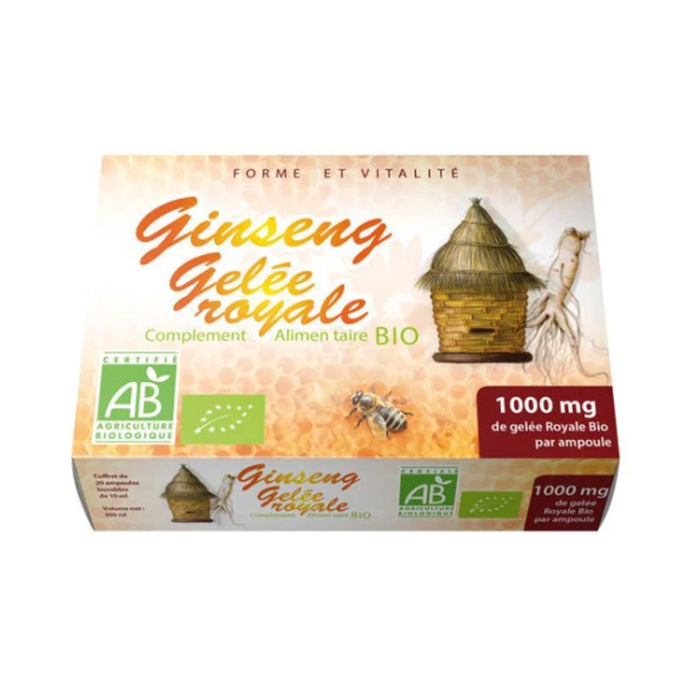 GPH Diffusion Ginseng Gelée Royale 1000mg 20 Ampoules nova parapharmacie prix maroc casablanca