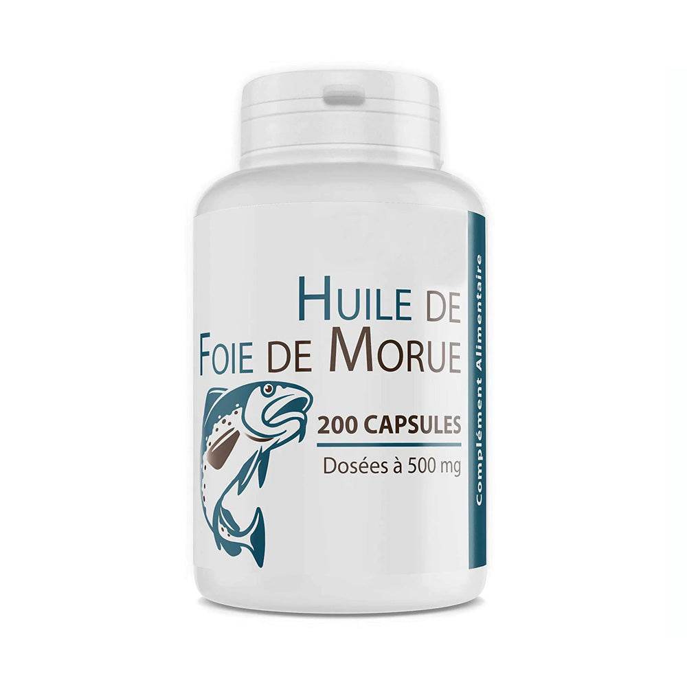 GPH Diffusion Huile De Foie De Morue 500mg 200 Capsules