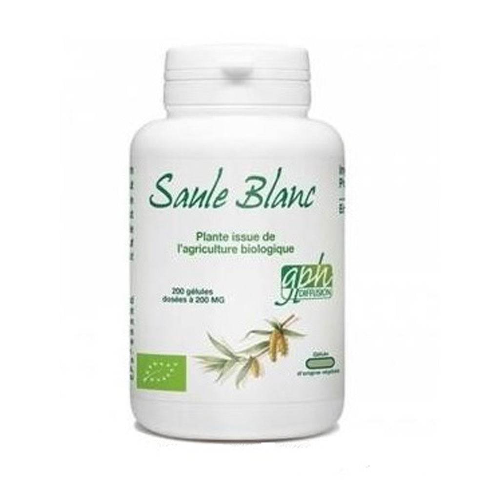 GPH Diffusion Saule Blanc 200mg 200 Gélules - Global Para