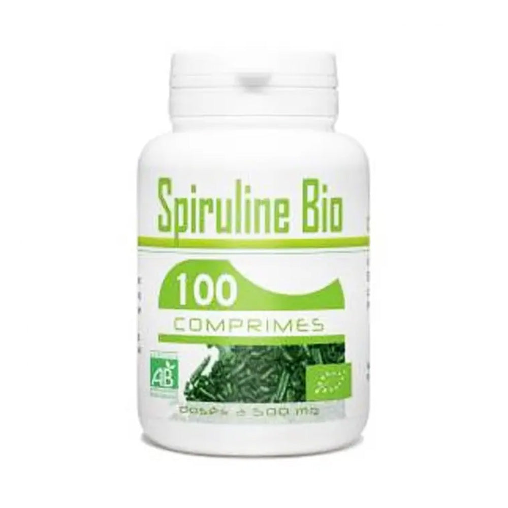 GPH Diffusion Spiruline Bio 500mg 100 Comprimes nova parapharmacie prix maroc casablanca