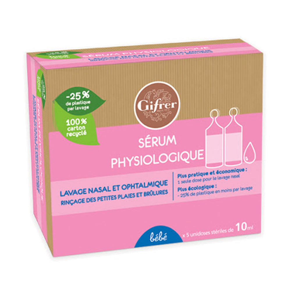 Gifrer Sérum Physiologique 5 Unidoses | Global para