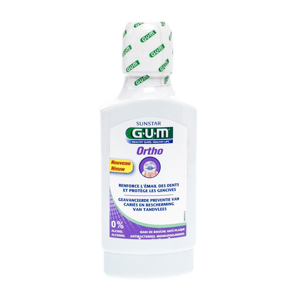 Gum ORTHO Bain De Bouche 300ml (3090) nova parapharmacie prix maroc casablanca