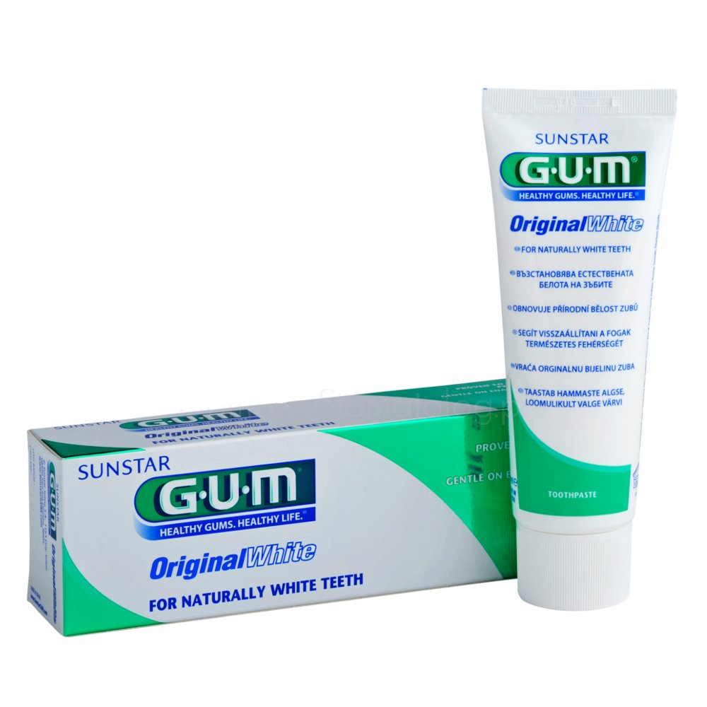 Gum Original White Dentifrice 75ml (1745) nova parapharmacie prix maroc casablanca