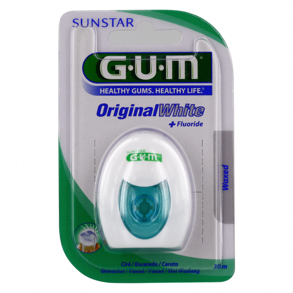 Gum Original White Fil Dentaire 30m (2040) nova parapharmacie prix maroc casablanca