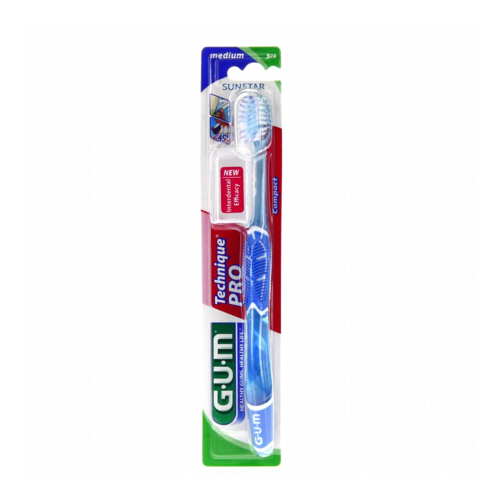 Gum Technique PRO Brosse à Dents Medium (528) nova parapharmacie prix maroc casablanca