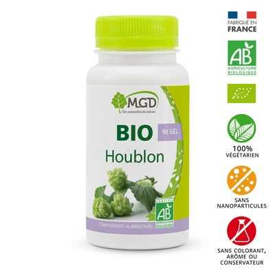 MGD bio houblon boite 90 gélules