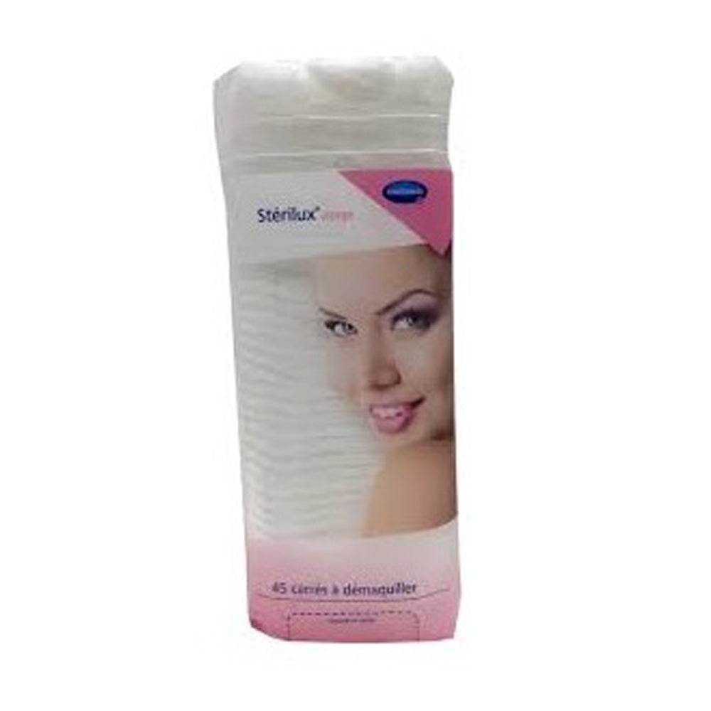 Hartmann Stérilux Coton Carrés A Démaquiller 45 Unités - Global Para