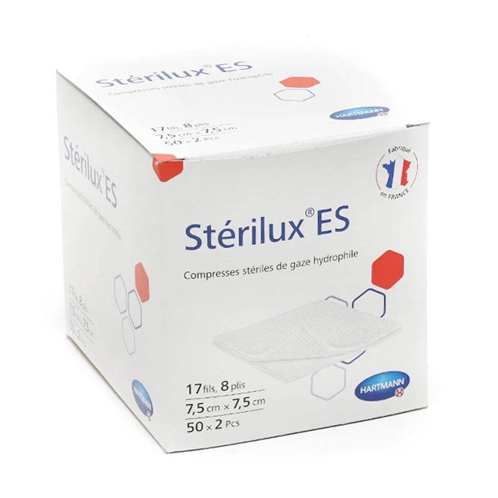 Hartmann Stérilux Es Compresse De Gaze 7.5*7.5cm