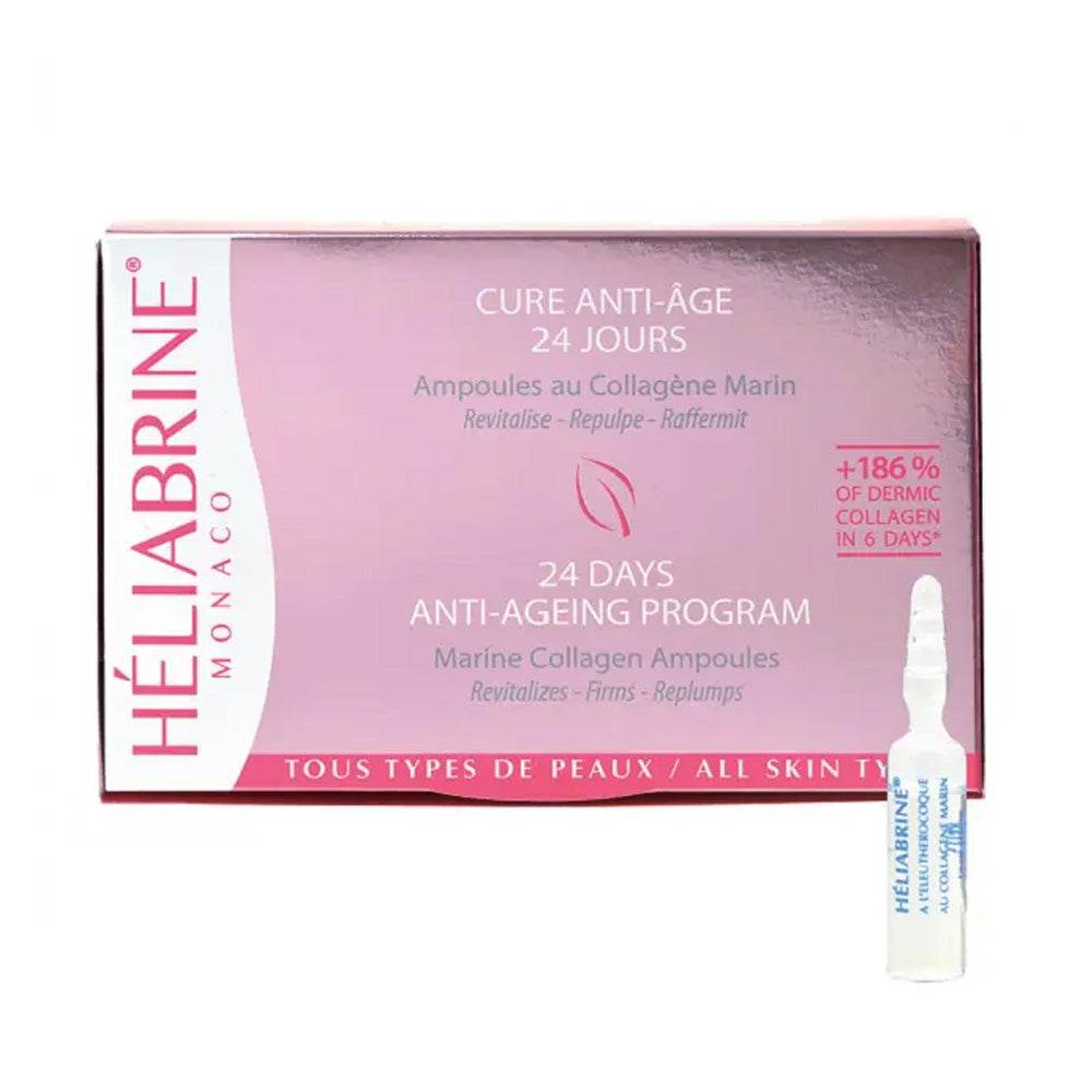 Heliabrine Ampoules Au Collagène Marin 24*1ml - Global Para
