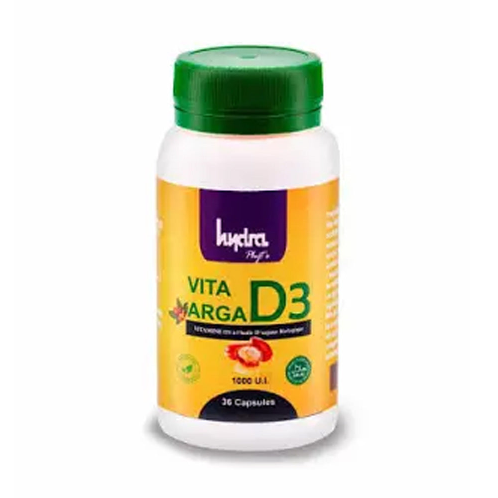 Hydra Phyt's Vita Arga D3 60 Capsules nova parapharmacie prix maroc casablanca