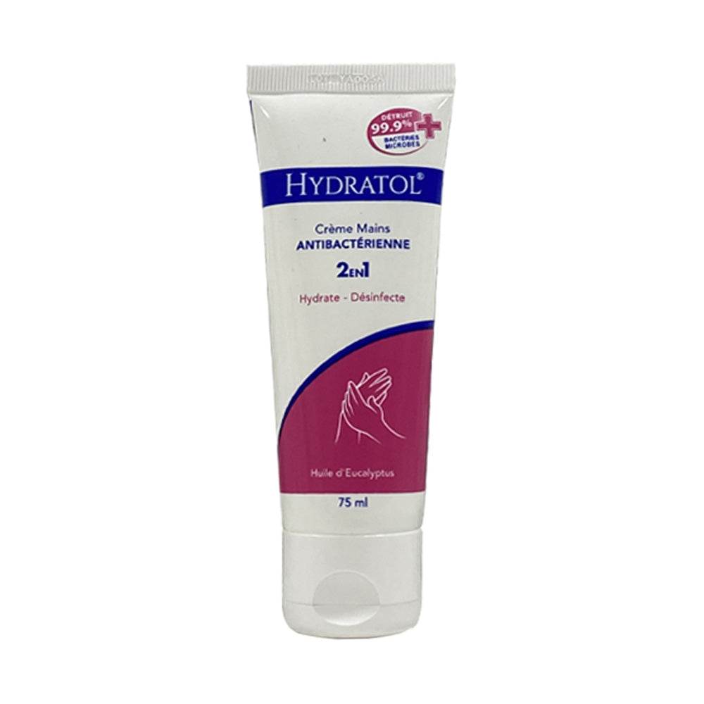 Hydratol Crème Mains Anti Bactérien 2en1 75ml