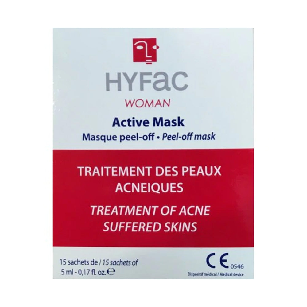 Hyfac Woman Active Mask 15 Sachets 5ml nova parapharmacie prix maroc casablanca