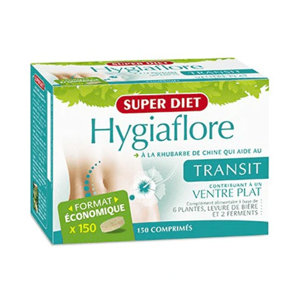 Hygiaflore Transit Comprimés Super Ventre Plat Diet 150 Comprimés nova parapharmacie prix maroc casablanca