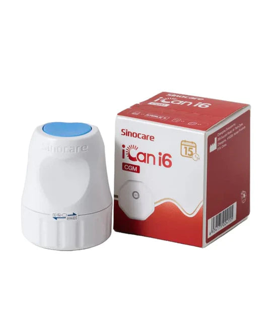 SINOCARE iCAN I6 CGM Système de Surveillance Continue Glucose Capteur Glycémie Diabète Monitoring