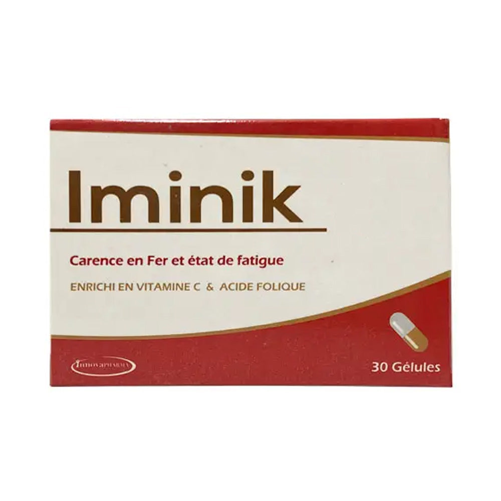 Iminik 30 Gélules nova parapharmacie prix maroc casablanca