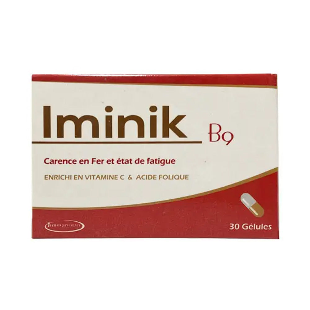 Iminik B9 30 Gélules nova parapharmacie prix maroc casablanca