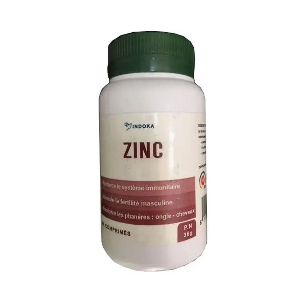 Indoka Zinc 60 Comprimès nova parapharmacie prix maroc casablanca