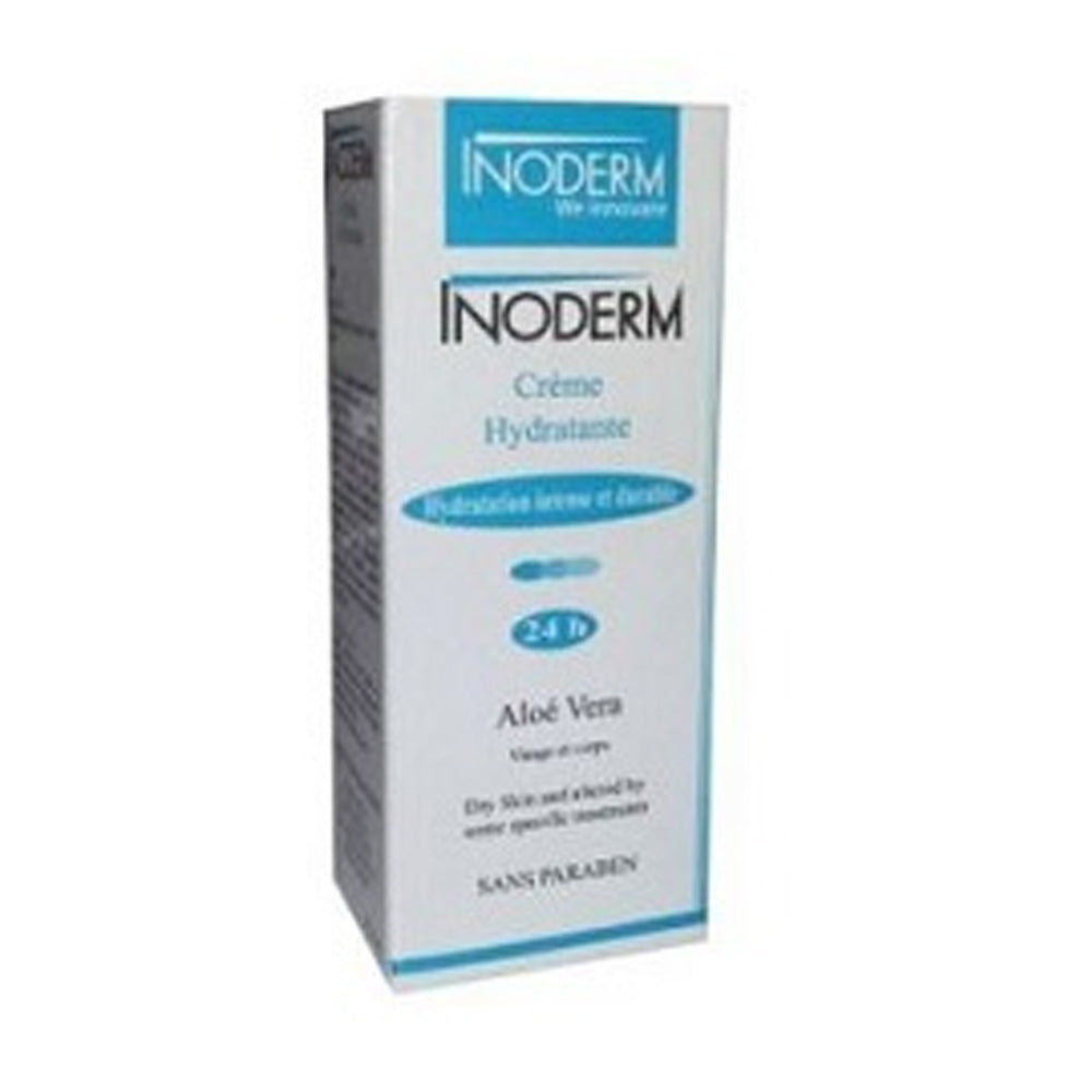 Inoderm Crème Hydratante Visage Pour Peaux Sèches 50ml nova parapharmacie prix maroc casablanca