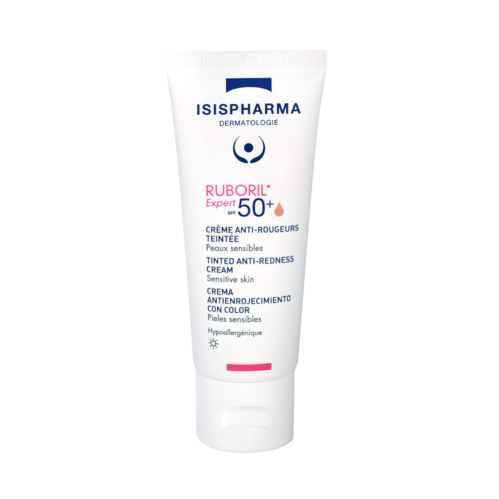 Isispharma Ruboril Expert SPF50+ Crème Anti-Rougeurs Teintée Peaux Sensibles 40ml nova parapharmacie prix maroc casablanca