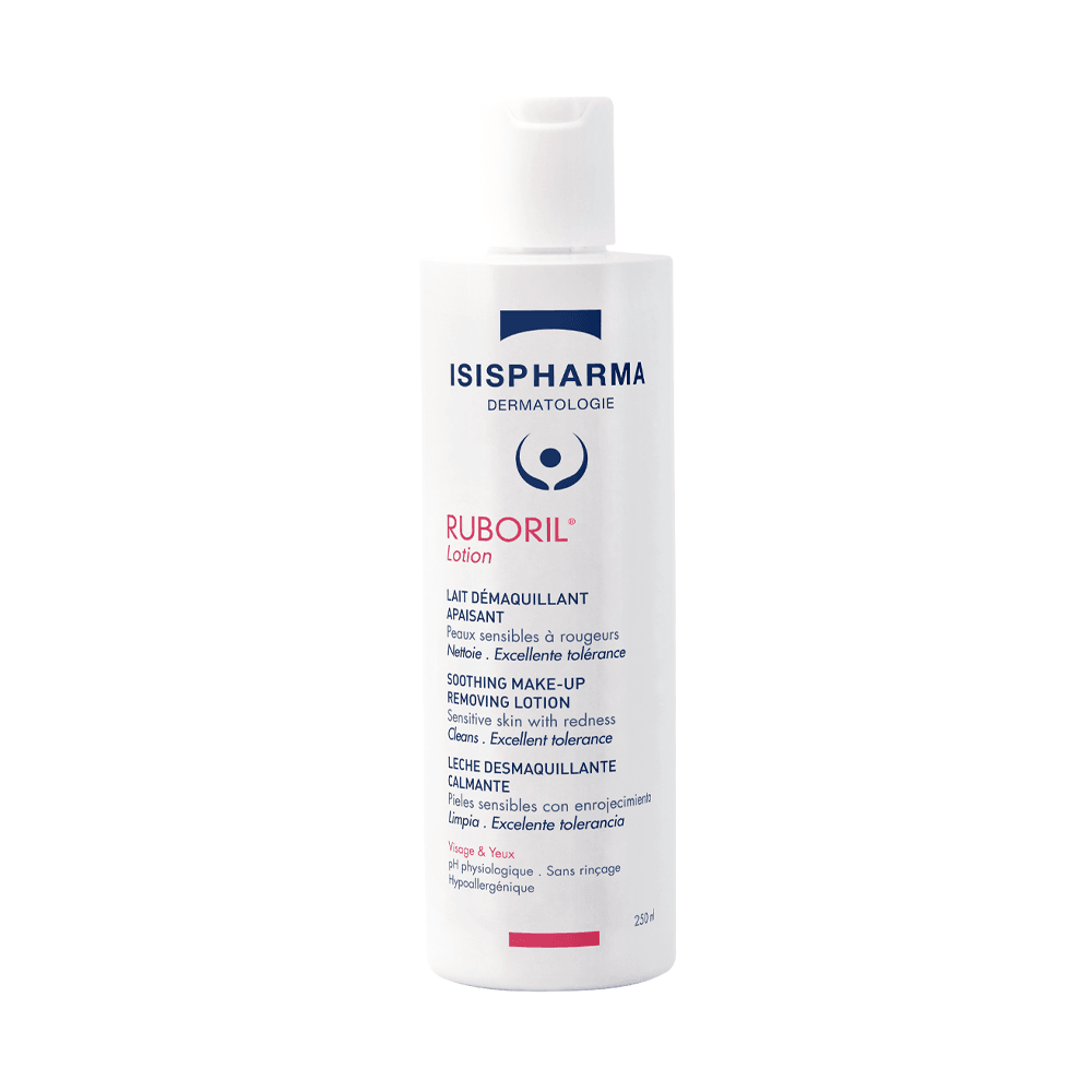 Isispharma Ruboril Lotion Lait Démaquillant Apaisant 250ml