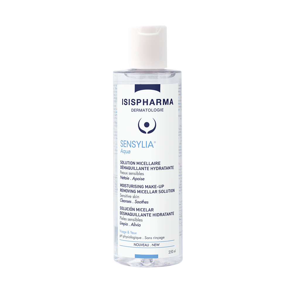 Isispharma Sensylia Aqua Solution Micellaire Démaquillante Hydratante 250ml nova parapharmacie prix maroc casablanca