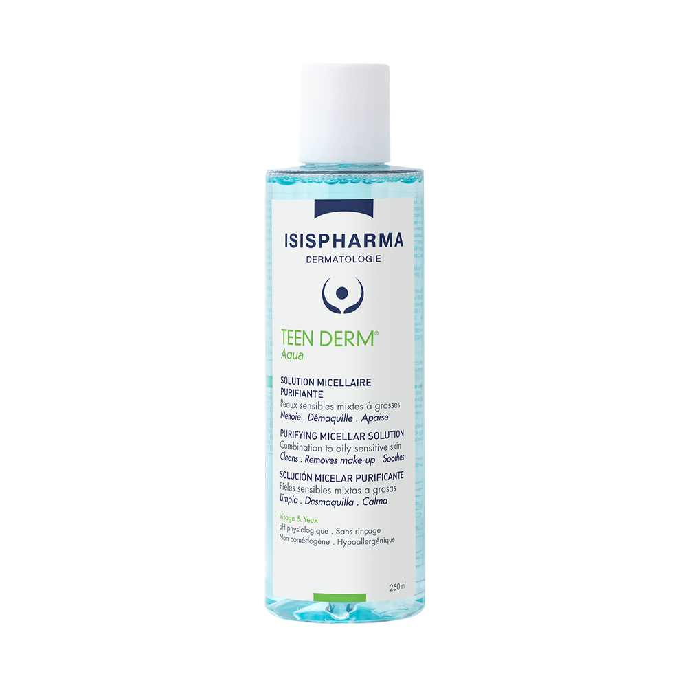 Isispharma Teen Derm Aqua Solution Micellaire Purifiante 100ml nova parapharmacie prix maroc casablanca