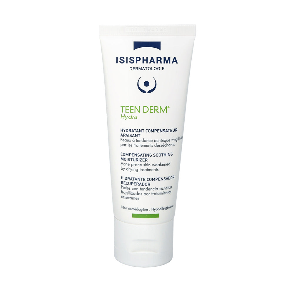 Isispharma Teen Derm Hydra Soin Hydratant Compensateur Apaisant 40ml nova parapharmacie prix maroc casablanca