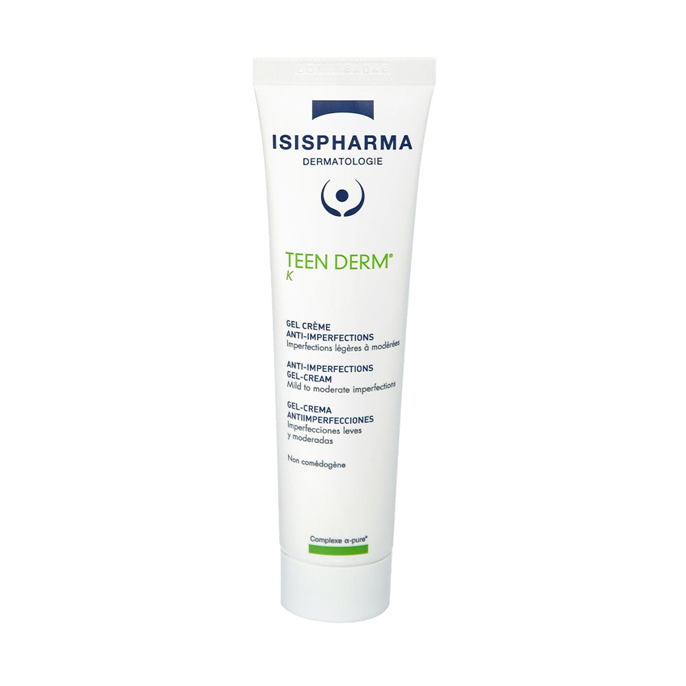 Isispharma Teen Derm K Gel-Crème Anti-Imperfections 30ml nova parapharmacie prix maroc casablanca