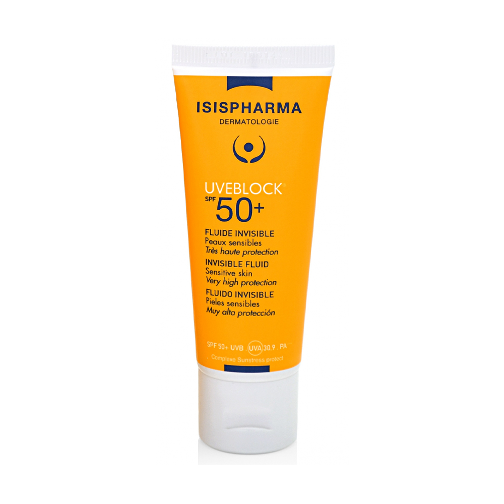 Isispharma Uveblock Fluide SPF50+ 40ml Invisible nova parapharmacie prix maroc casablanca