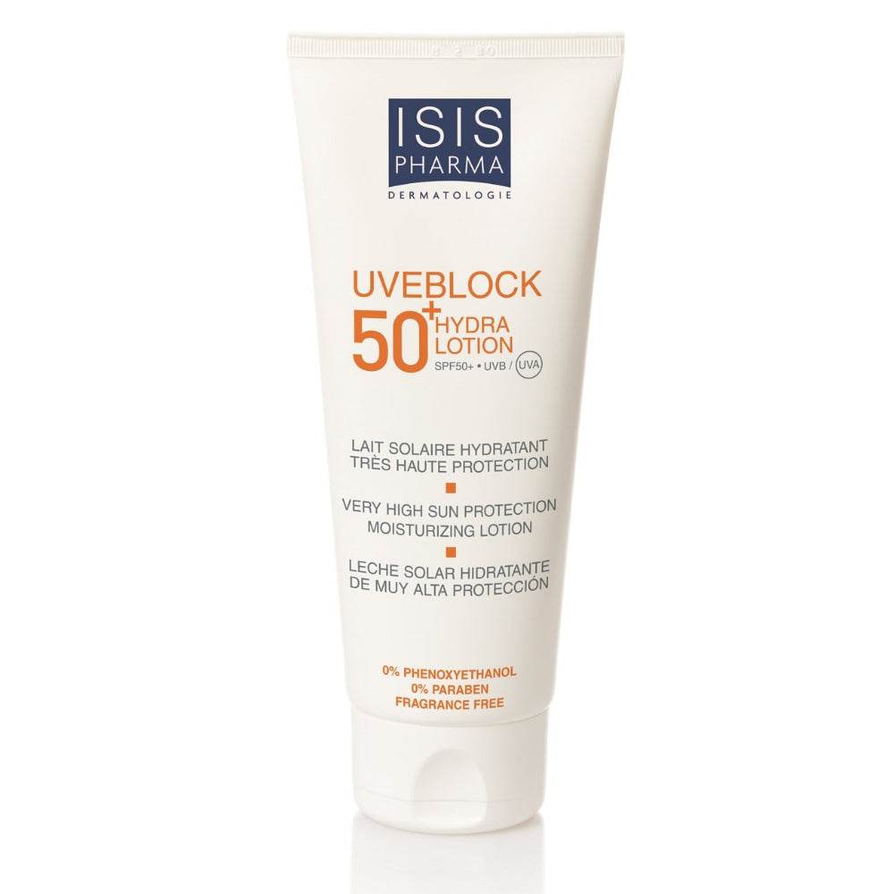 Isispharma Uveblock Hydra Lotion Crème Solaire SPF50+ 100ml