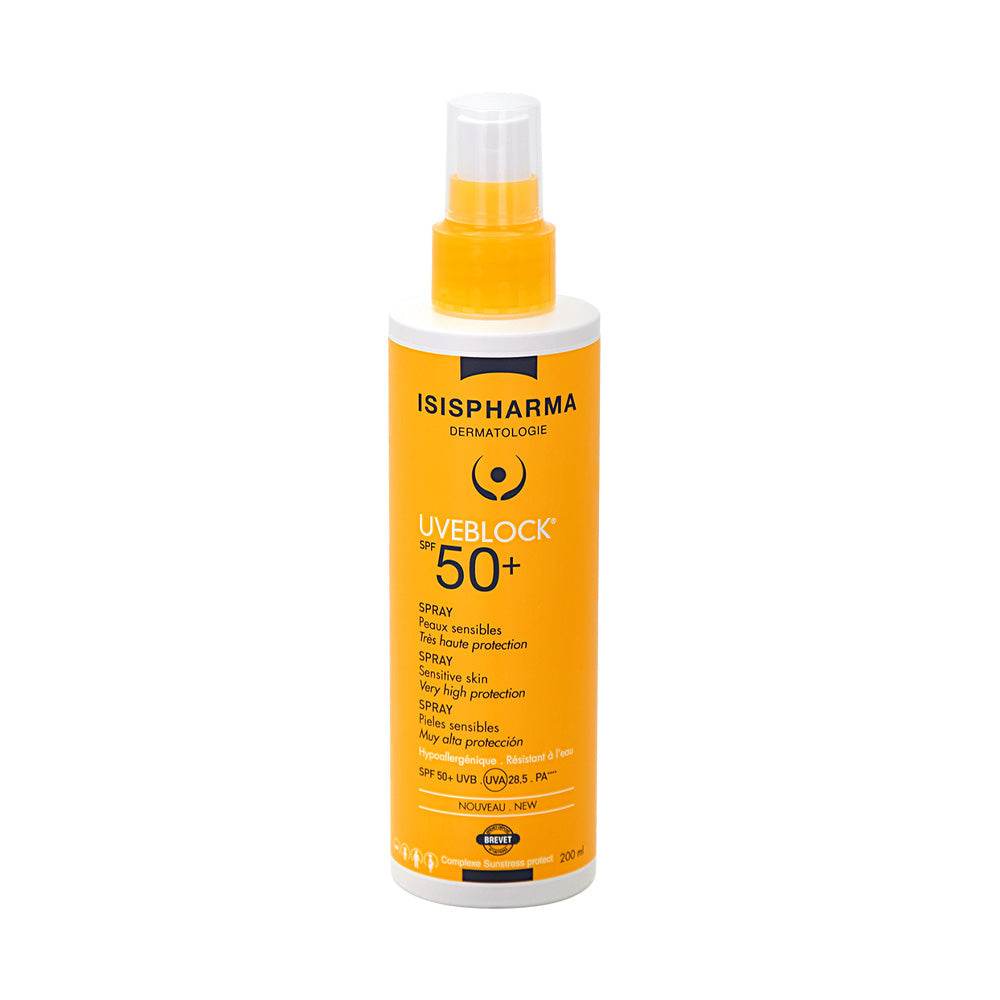 Isispharma Uveblock Spray Family SPF50+ 200ml - Global Para