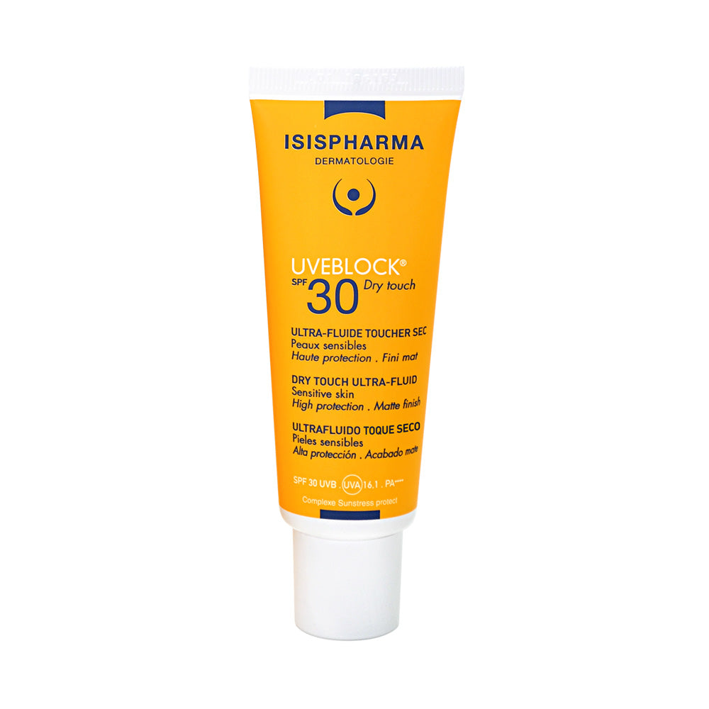 Isispharma Uveblock Ultra-Fluide Touché Sec SPF30 40ml nova parapharmacie prix maroc casablanca