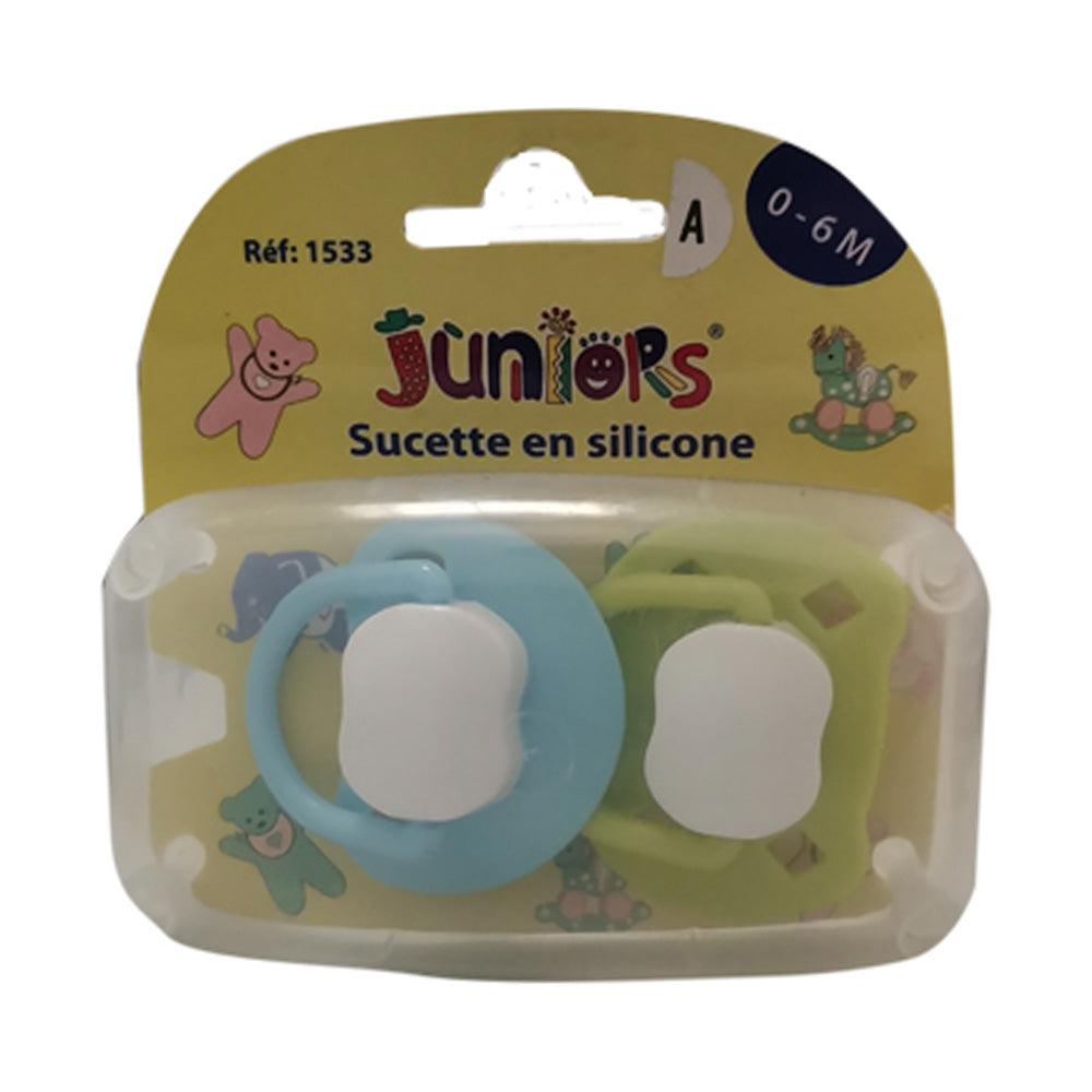 Juniors Sucettes En Silicone 2 Unités Pot Age 1 nova parapharmacie prix maroc casablanca