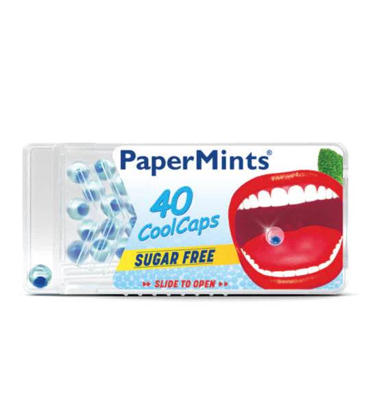 PAPERMINTS COOL CAPS MENTHE BOITE 40 U