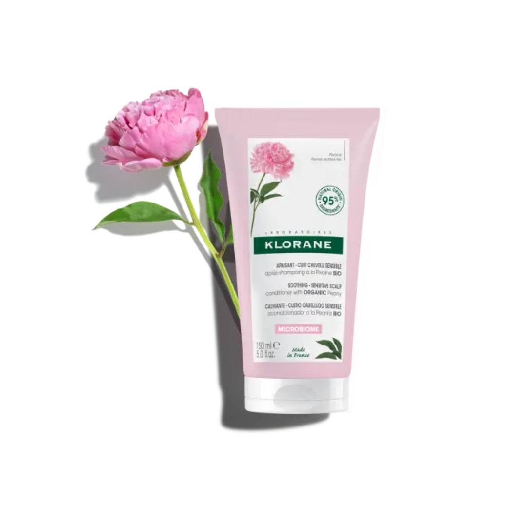 Klorane Baume Apres-Shampoing Apaisant a la pivoine 150ml - Global Para