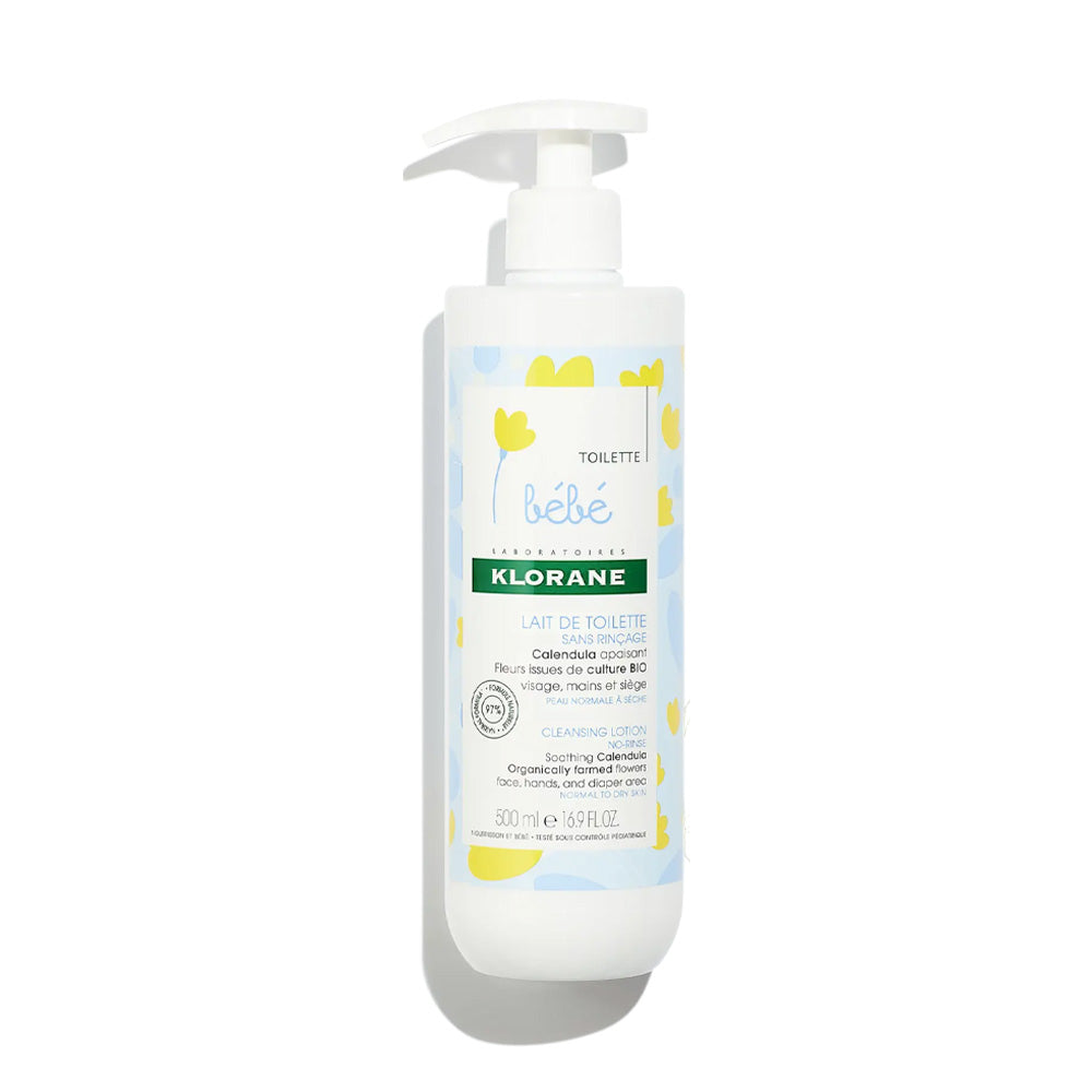 Klorane Bébé Lait De Toilette Sans Rinçage Au Calendula 500ml nova parapharmacie prix maroc casablanca