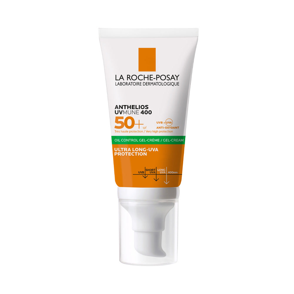 La Roche Posay Anthelios UVMUNE 400 Oil Control Gel-Crème SPF50+ Invisible 50ml | Global Para 