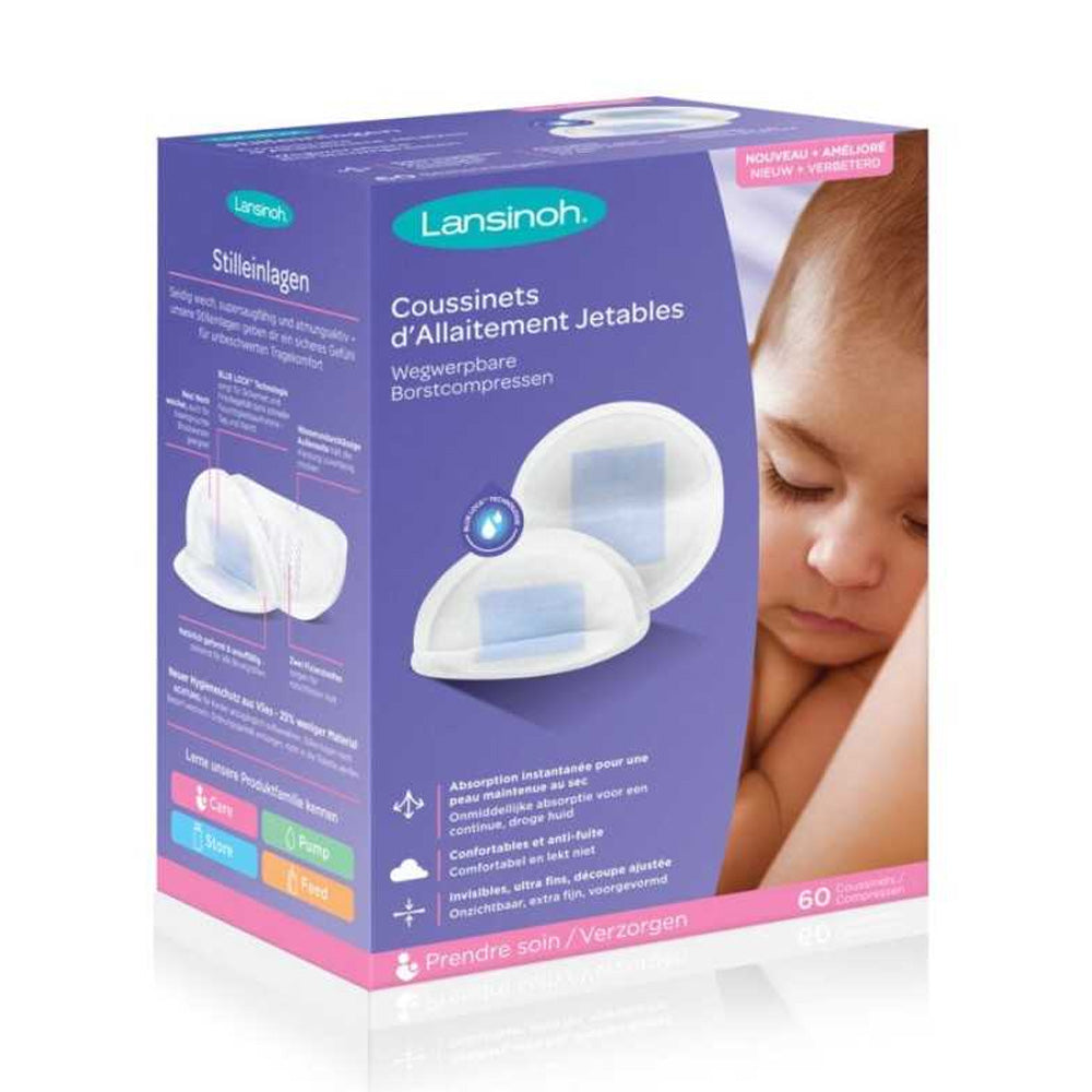 Lansinoh Coussinet D'allaitement 60 Unités nova parapharmacie prix maroc casablanca
