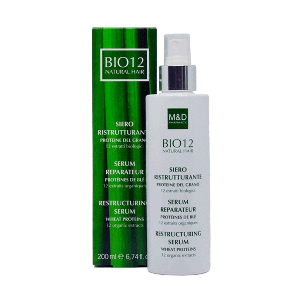 M&D Bio 12 Sérum Restructurant Aux Protéines De Blé 200ml nova parapharmacie prix maroc casablanca